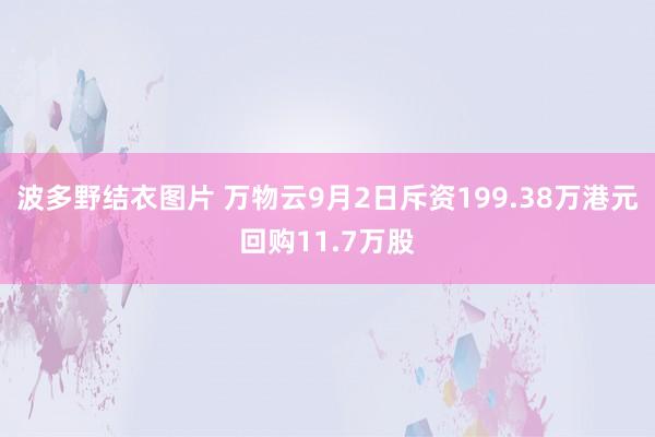 波多野结衣图片 万物云9月2日斥资199.38万港元回购11.7万股